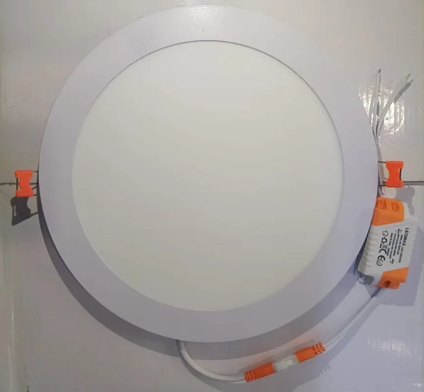 LED Round Conceal Panel Light, Cool Daylight